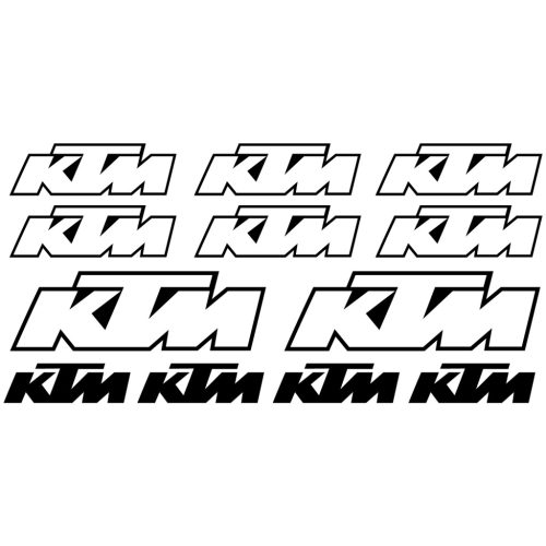 KTM matrica szett