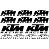 KTM Racing matrica szett