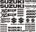 Suzuki TL1000s matrica szett