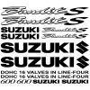 Suzuki BanditS 600 matrica szett