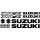 Suzuki DR-Z matrica szett