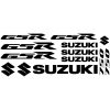 Suzuki GSR 750 "1" matrica szett