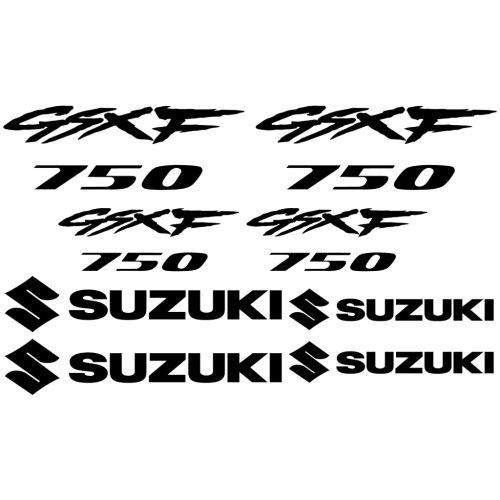 Suzuki GSXF 750 matrica szett