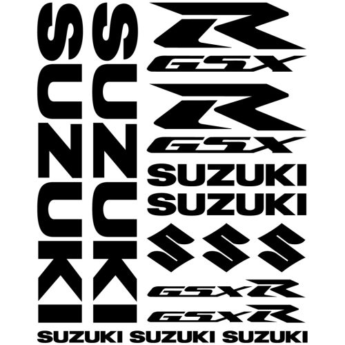 Suzuki GSXR matrica szett