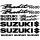 Suzuki Bandit N600 matrica szett