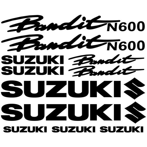 Suzuki Bandit N600 matrica szett