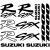 Suzuki RGSX 1000 matrica szett