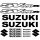 Suzuki SV650s matrica szett
