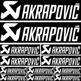 Akrapovic szponzor matrica szett