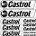 Castrol szponzor matrica szett