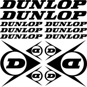 Dunlop szponzor matrica szett