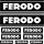 Ferodo szponzor matrica szett
