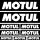 MOTUL "1" szponzor matrica szett