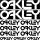 Oakley "1" szponzor matrica szett