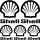 Shell szponzor matrica szett