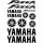 Yamaha Fazer matrica szett