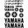 Yamaha Fazer "3" matrica szett