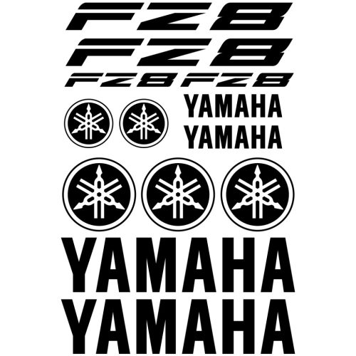 Yamaha FZ8 matrica szett