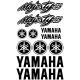 Yamaha Majesty 125 matrica szett