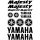 Yamaha Majesty matrica szett