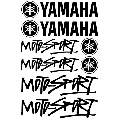 Yamaha Motorsport matrica szett