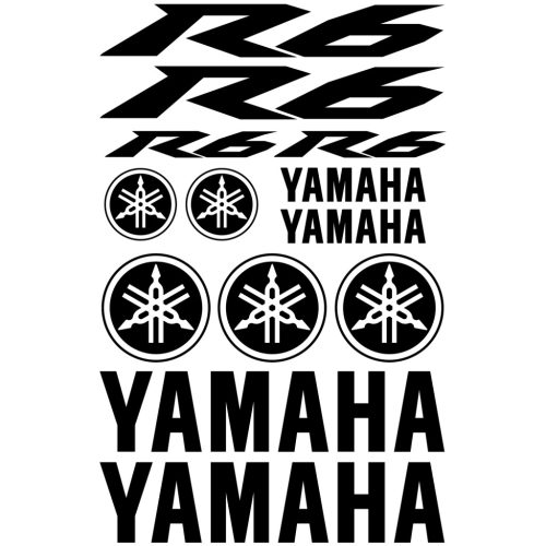 Yamaha R6 matrica szett