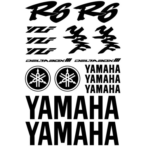 Yamaha TLF R6 matrica szett