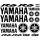 Yamaha Exup R6 matrica szett
