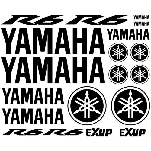 Yamaha Exup R6 matrica szett