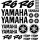 Yamaha Exup R6 "1" matrica szett