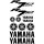 Yamaha R750 matrica szett