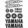 Yamaha TDM matrica szett