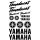 Yamaha Thundercat matrica szett