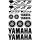 Yamaha YZF matrica szett