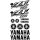 Yamaha YZF Thunderace 1000 matrica szett