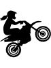 Crossmotoros csaj matrica