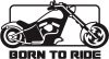 Born to Ride "1" matrica
