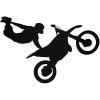 Motoros ugratás matrica
