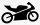 Motor sziluett matrica