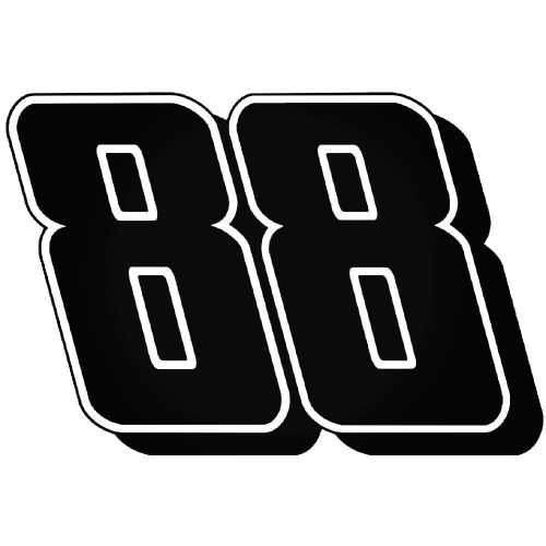 88-as szám matrica