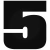 5-ös szám "1" matrica