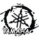 Díszes Yamaha embléma matrica