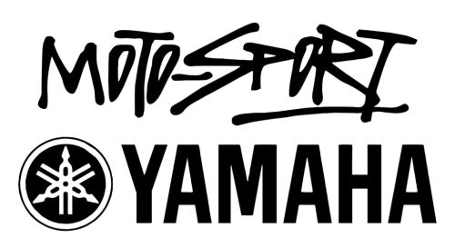 Yamaha Motorsport matrica "1"