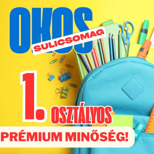 Iskolakezdési tanszercsomag 1. osztály Prémium