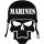 Marines koponya matrica