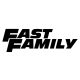 Fast Family tuning felirat matrica