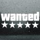 Grand Theft Auto Wanted matrica