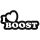I Love Boost tuning felirat