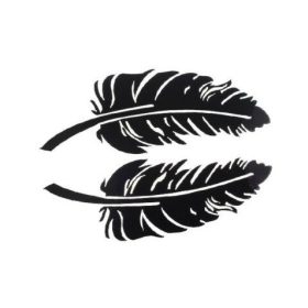 Madártoll visszapillantó tükör matrica (2 db)