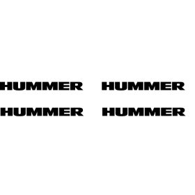 Hummer felni matrica (4 db)